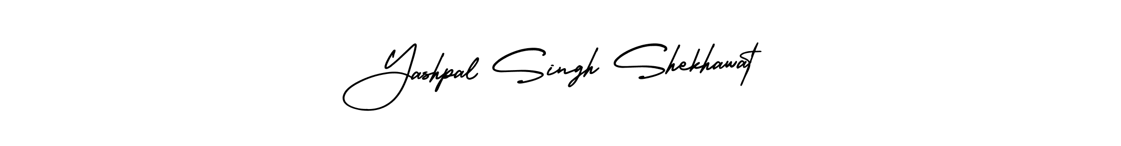 Make a beautiful signature design for name Yashpal Singh Shekhawat. With this signature (AmerikaSignatureDemo-Regular) style, you can create a handwritten signature for free. Yashpal Singh Shekhawat signature style 3 images and pictures png