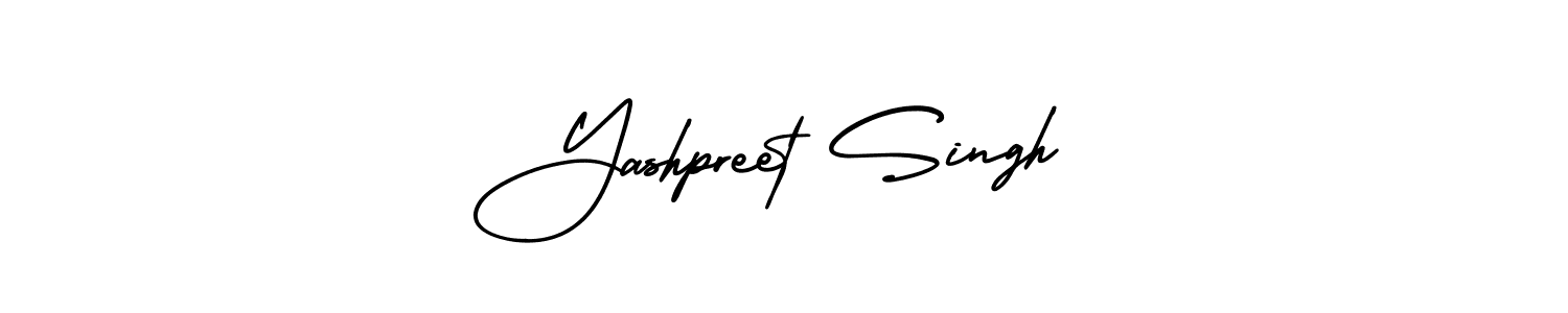 AmerikaSignatureDemo-Regular is a professional signature style that is perfect for those who want to add a touch of class to their signature. It is also a great choice for those who want to make their signature more unique. Get Yashpreet Singh name to fancy signature for free. Yashpreet Singh signature style 3 images and pictures png