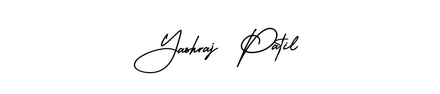 Make a beautiful signature design for name Yashraj  Patil. With this signature (AmerikaSignatureDemo-Regular) style, you can create a handwritten signature for free. Yashraj  Patil signature style 3 images and pictures png