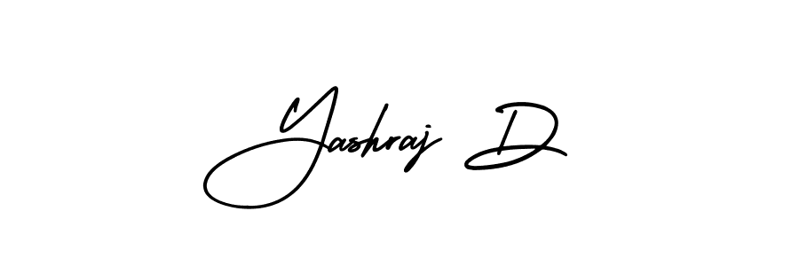 AmerikaSignatureDemo-Regular is a professional signature style that is perfect for those who want to add a touch of class to their signature. It is also a great choice for those who want to make their signature more unique. Get Yashraj D name to fancy signature for free. Yashraj D signature style 3 images and pictures png
