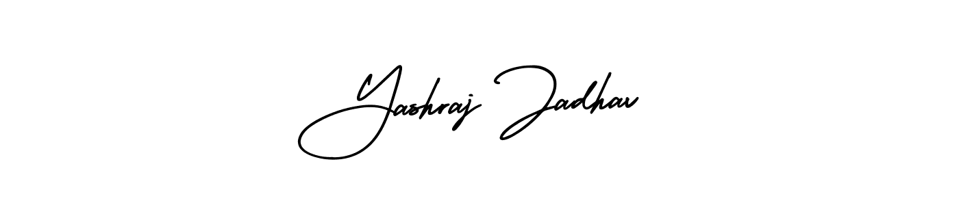 It looks lik you need a new signature style for name Yashraj Jadhav. Design unique handwritten (AmerikaSignatureDemo-Regular) signature with our free signature maker in just a few clicks. Yashraj Jadhav signature style 3 images and pictures png