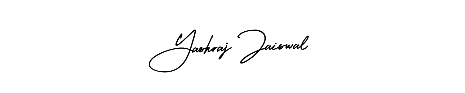 Make a beautiful signature design for name Yashraj Jaiswal. With this signature (AmerikaSignatureDemo-Regular) style, you can create a handwritten signature for free. Yashraj Jaiswal signature style 3 images and pictures png