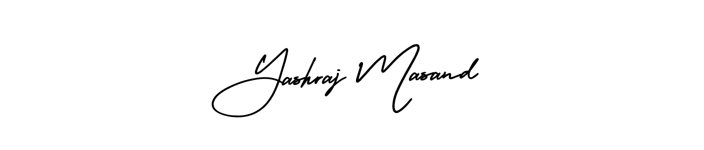 Yashraj Masand stylish signature style. Best Handwritten Sign (AmerikaSignatureDemo-Regular) for my name. Handwritten Signature Collection Ideas for my name Yashraj Masand. Yashraj Masand signature style 3 images and pictures png