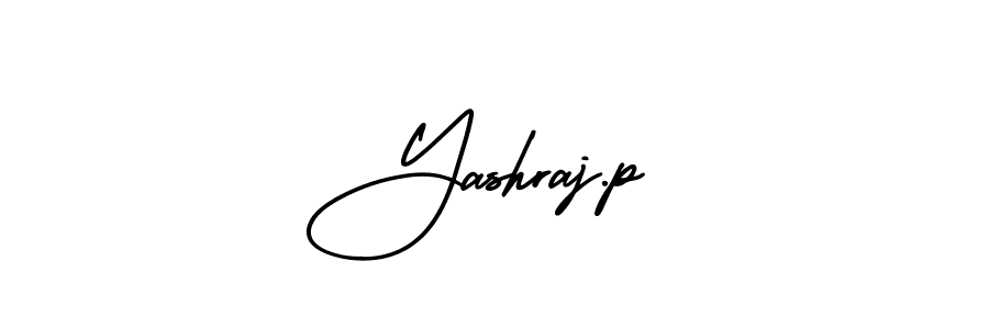 How to make Yashraj.p signature? AmerikaSignatureDemo-Regular is a professional autograph style. Create handwritten signature for Yashraj.p name. Yashraj.p signature style 3 images and pictures png