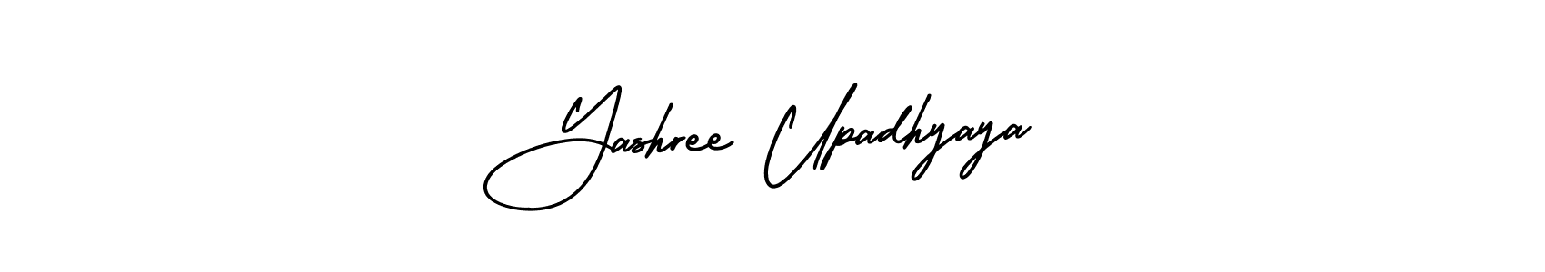 Design your own signature with our free online signature maker. With this signature software, you can create a handwritten (AmerikaSignatureDemo-Regular) signature for name Yashree Upadhyaya. Yashree Upadhyaya signature style 3 images and pictures png