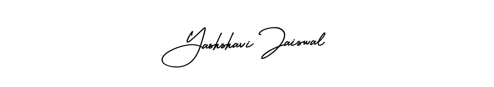 It looks lik you need a new signature style for name Yashshavi Jaiswal. Design unique handwritten (AmerikaSignatureDemo-Regular) signature with our free signature maker in just a few clicks. Yashshavi Jaiswal signature style 3 images and pictures png