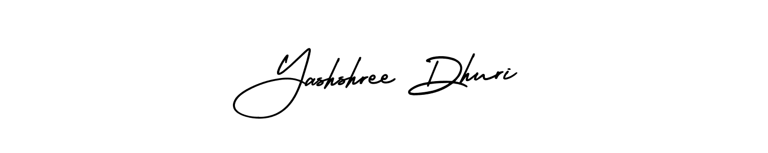How to make Yashshree Dhuri name signature. Use AmerikaSignatureDemo-Regular style for creating short signs online. This is the latest handwritten sign. Yashshree Dhuri signature style 3 images and pictures png