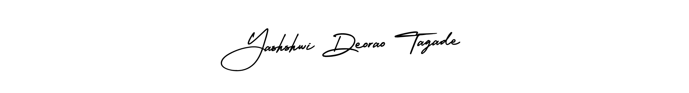 Design your own signature with our free online signature maker. With this signature software, you can create a handwritten (AmerikaSignatureDemo-Regular) signature for name Yashshwi Deorao Tagade. Yashshwi Deorao Tagade signature style 3 images and pictures png