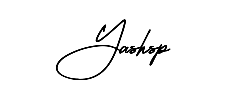 Enhance your business communications with Yashsp signature in AmerikaSignatureDemo-Regular lettering. Clean, modern, and universally compatible. Yashsp signature style 3 images and pictures png
