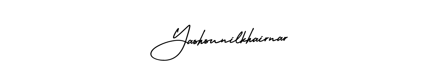 You can use this online signature creator to create a handwritten signature for the name Yashsunilkhairnar. This is the best online autograph maker. Yashsunilkhairnar signature style 3 images and pictures png