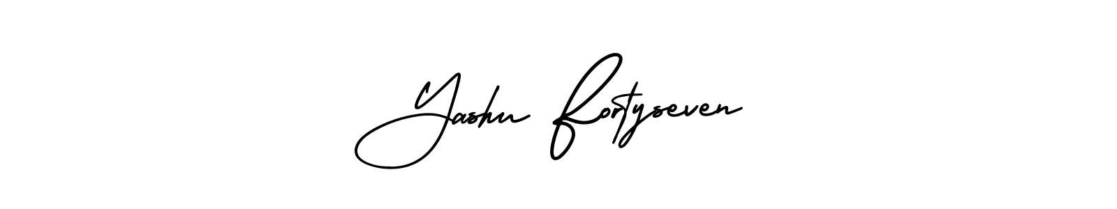 Best and Professional Signature Style for Yashu Fortyseven. AmerikaSignatureDemo-Regular Best Signature Style Collection. Yashu Fortyseven signature style 3 images and pictures png