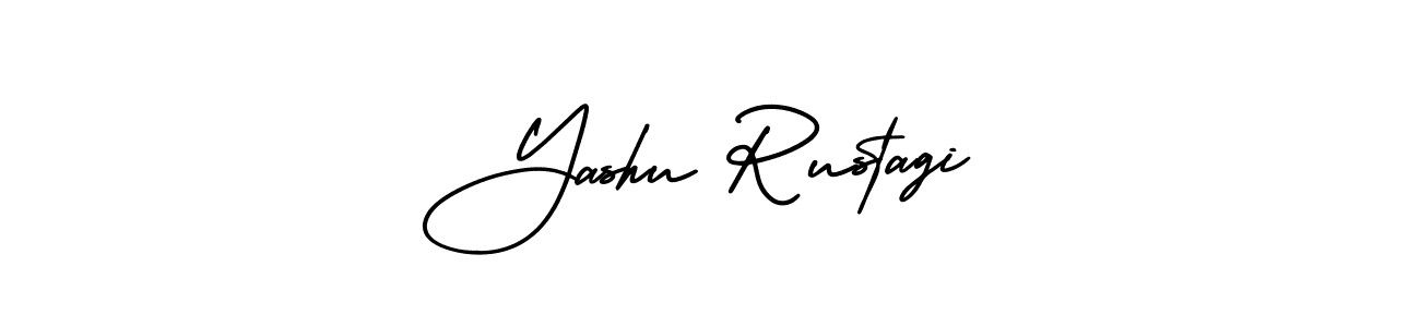 You can use this online signature creator to create a handwritten signature for the name Yashu Rustagi. This is the best online autograph maker. Yashu Rustagi signature style 3 images and pictures png