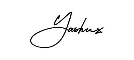Also You can easily find your signature by using the search form. We will create Yashux name handwritten signature images for you free of cost using AmerikaSignatureDemo-Regular sign style. Yashux signature style 3 images and pictures png