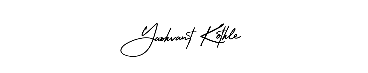 if you are searching for the best signature style for your name Yashvant Kothle. so please give up your signature search. here we have designed multiple signature styles  using AmerikaSignatureDemo-Regular. Yashvant Kothle signature style 3 images and pictures png