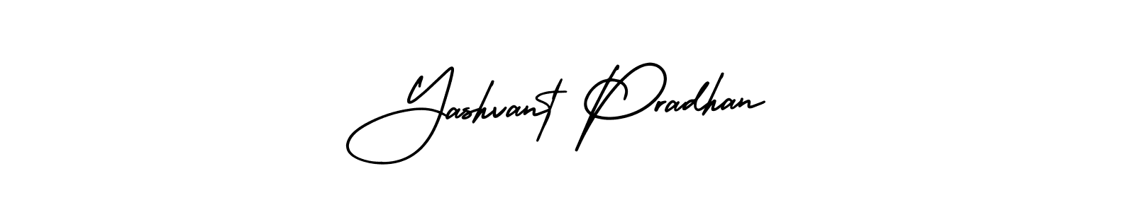 Make a beautiful signature design for name Yashvant Pradhan. With this signature (AmerikaSignatureDemo-Regular) style, you can create a handwritten signature for free. Yashvant Pradhan signature style 3 images and pictures png