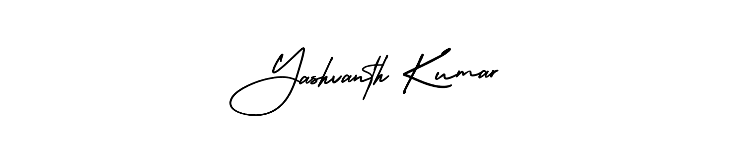 Yashvanth Kumar stylish signature style. Best Handwritten Sign (AmerikaSignatureDemo-Regular) for my name. Handwritten Signature Collection Ideas for my name Yashvanth Kumar. Yashvanth Kumar signature style 3 images and pictures png