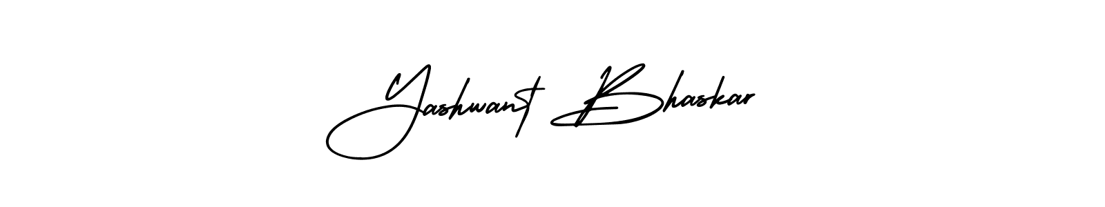 Make a beautiful signature design for name Yashwant Bhaskar. With this signature (AmerikaSignatureDemo-Regular) style, you can create a handwritten signature for free. Yashwant Bhaskar signature style 3 images and pictures png