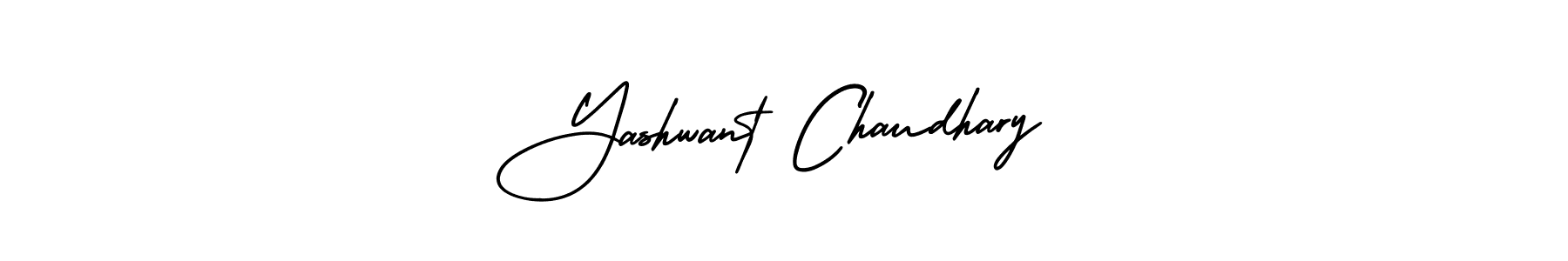 This is the best signature style for the Yashwant Chaudhary name. Also you like these signature font (AmerikaSignatureDemo-Regular). Mix name signature. Yashwant Chaudhary signature style 3 images and pictures png