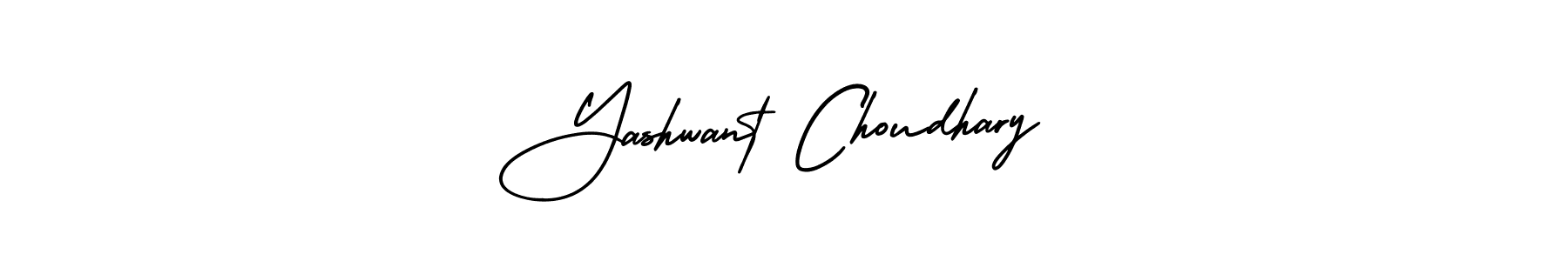 How to make Yashwant Choudhary name signature. Use AmerikaSignatureDemo-Regular style for creating short signs online. This is the latest handwritten sign. Yashwant Choudhary signature style 3 images and pictures png