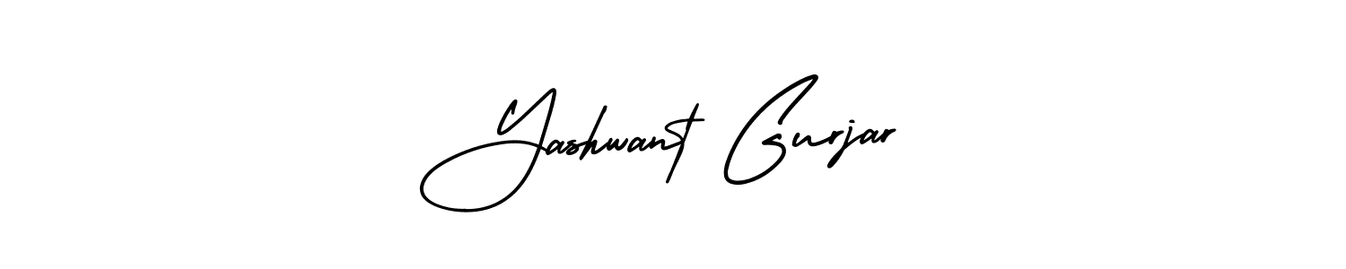 Similarly AmerikaSignatureDemo-Regular is the best handwritten signature design. Signature creator online .You can use it as an online autograph creator for name Yashwant Gurjar. Yashwant Gurjar signature style 3 images and pictures png