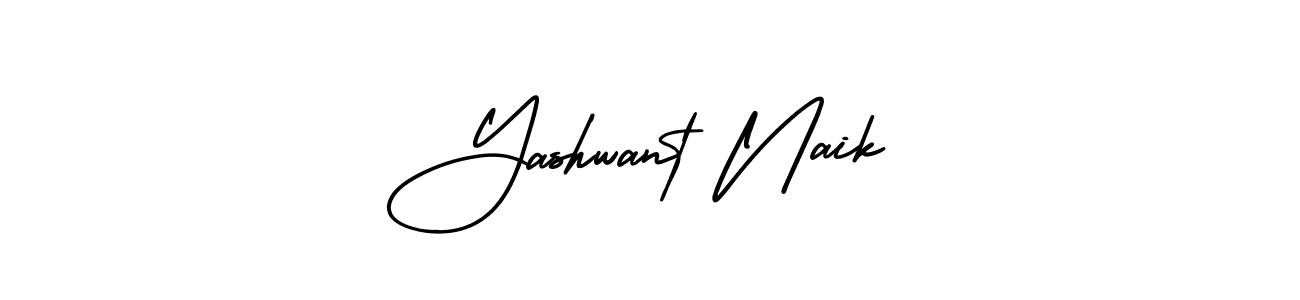 Design your own signature with our free online signature maker. With this signature software, you can create a handwritten (AmerikaSignatureDemo-Regular) signature for name Yashwant Naik. Yashwant Naik signature style 3 images and pictures png