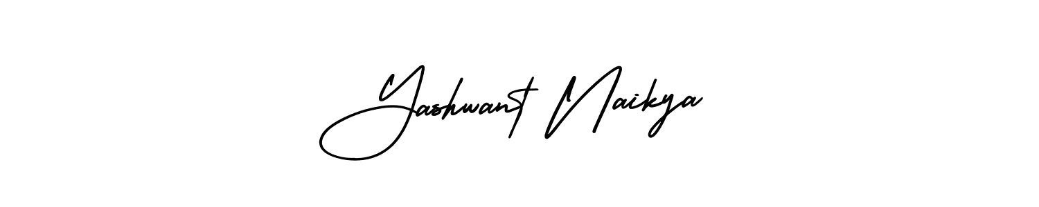 It looks lik you need a new signature style for name Yashwant Naikya. Design unique handwritten (AmerikaSignatureDemo-Regular) signature with our free signature maker in just a few clicks. Yashwant Naikya signature style 3 images and pictures png