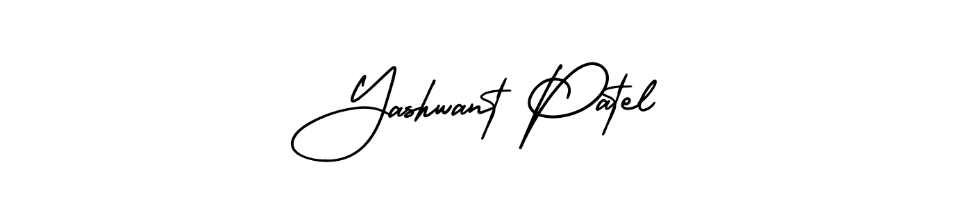 How to make Yashwant Patel name signature. Use AmerikaSignatureDemo-Regular style for creating short signs online. This is the latest handwritten sign. Yashwant Patel signature style 3 images and pictures png