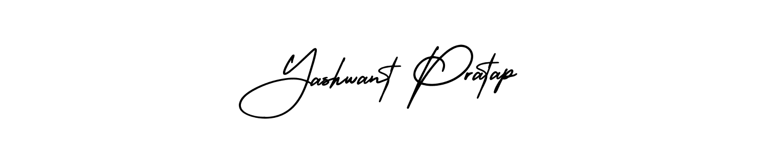 Design your own signature with our free online signature maker. With this signature software, you can create a handwritten (AmerikaSignatureDemo-Regular) signature for name Yashwant Pratap. Yashwant Pratap signature style 3 images and pictures png