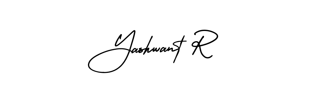 Make a short Yashwant R signature style. Manage your documents anywhere anytime using AmerikaSignatureDemo-Regular. Create and add eSignatures, submit forms, share and send files easily. Yashwant R signature style 3 images and pictures png