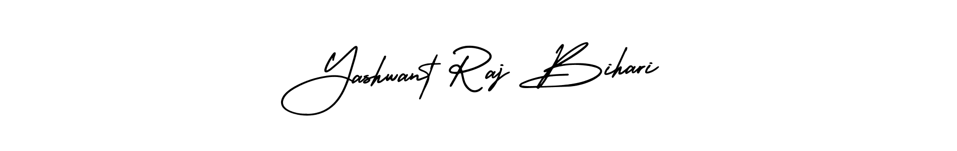 Make a beautiful signature design for name Yashwant Raj Bihari. With this signature (AmerikaSignatureDemo-Regular) style, you can create a handwritten signature for free. Yashwant Raj Bihari signature style 3 images and pictures png