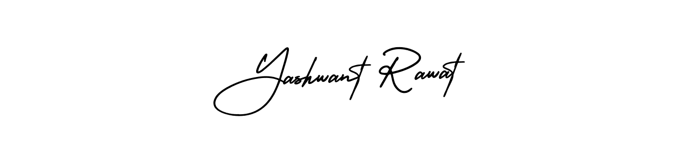 This is the best signature style for the Yashwant Rawat name. Also you like these signature font (AmerikaSignatureDemo-Regular). Mix name signature. Yashwant Rawat signature style 3 images and pictures png