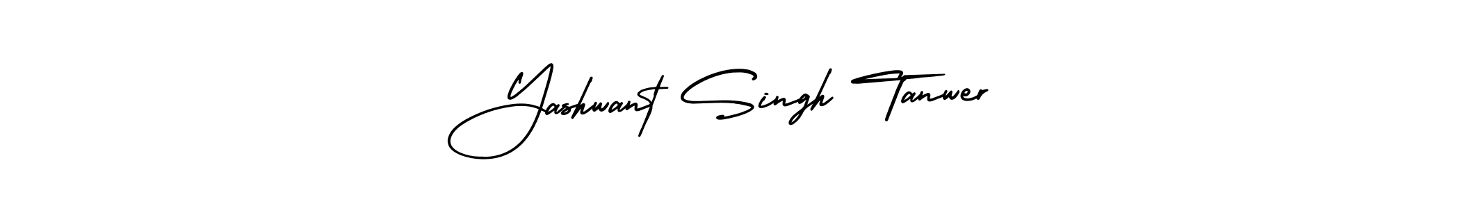 Yashwant Singh Tanwer stylish signature style. Best Handwritten Sign (AmerikaSignatureDemo-Regular) for my name. Handwritten Signature Collection Ideas for my name Yashwant Singh Tanwer. Yashwant Singh Tanwer signature style 3 images and pictures png