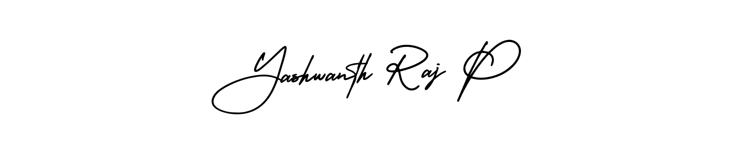 How to make Yashwanth Raj P signature? AmerikaSignatureDemo-Regular is a professional autograph style. Create handwritten signature for Yashwanth Raj P name. Yashwanth Raj P signature style 3 images and pictures png