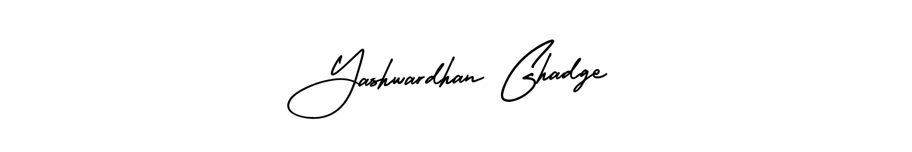 Similarly AmerikaSignatureDemo-Regular is the best handwritten signature design. Signature creator online .You can use it as an online autograph creator for name Yashwardhan Ghadge. Yashwardhan Ghadge signature style 3 images and pictures png