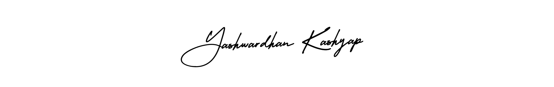 Create a beautiful signature design for name Yashwardhan Kashyap. With this signature (AmerikaSignatureDemo-Regular) fonts, you can make a handwritten signature for free. Yashwardhan Kashyap signature style 3 images and pictures png