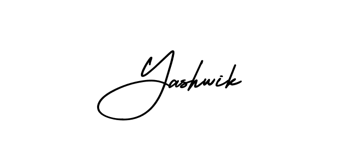 It looks lik you need a new signature style for name Yashwik. Design unique handwritten (AmerikaSignatureDemo-Regular) signature with our free signature maker in just a few clicks. Yashwik signature style 3 images and pictures png