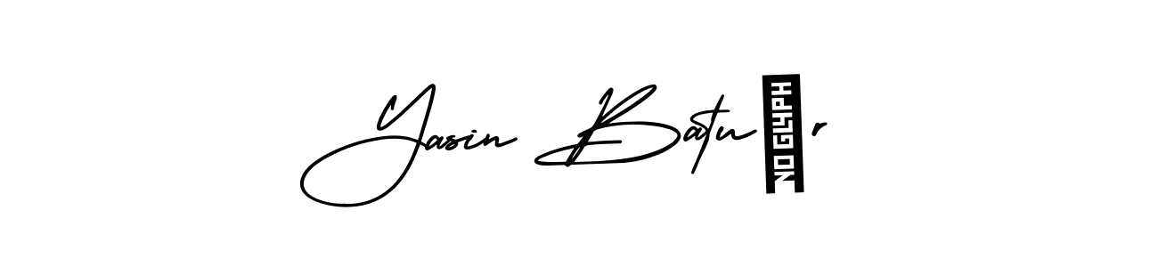 Also You can easily find your signature by using the search form. We will create Yasin Batuلr name handwritten signature images for you free of cost using AmerikaSignatureDemo-Regular sign style. Yasin Batuلr signature style 3 images and pictures png