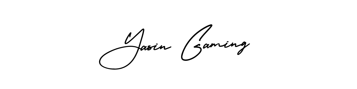 You can use this online signature creator to create a handwritten signature for the name Yasin Gaming. This is the best online autograph maker. Yasin Gaming signature style 3 images and pictures png