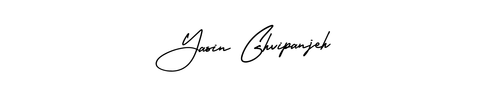 Create a beautiful signature design for name Yasin Ghvipanjeh. With this signature (AmerikaSignatureDemo-Regular) fonts, you can make a handwritten signature for free. Yasin Ghvipanjeh signature style 3 images and pictures png