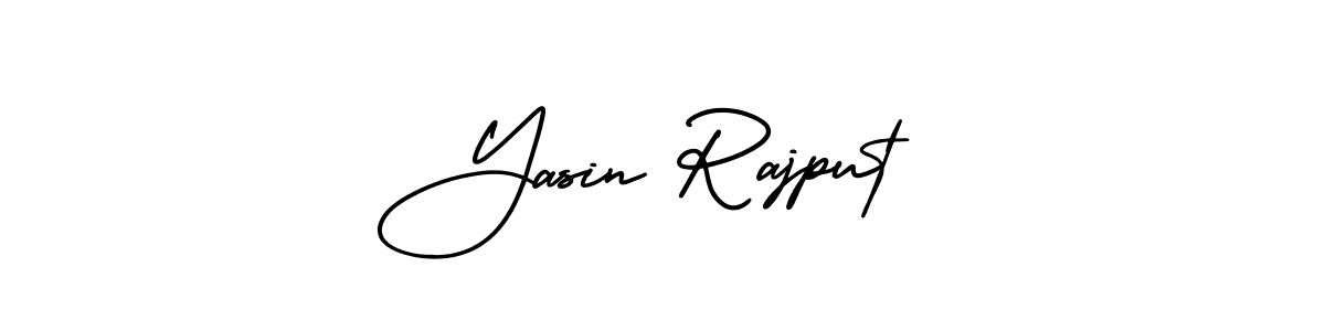 Make a beautiful signature design for name Yasin Rajput. With this signature (AmerikaSignatureDemo-Regular) style, you can create a handwritten signature for free. Yasin Rajput signature style 3 images and pictures png