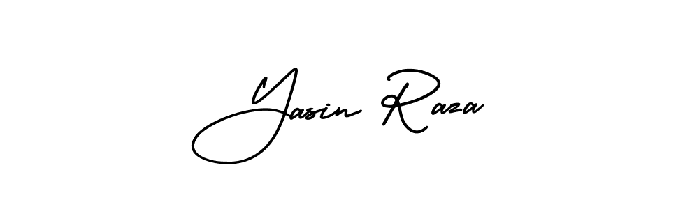 AmerikaSignatureDemo-Regular is a professional signature style that is perfect for those who want to add a touch of class to their signature. It is also a great choice for those who want to make their signature more unique. Get Yasin Raza name to fancy signature for free. Yasin Raza signature style 3 images and pictures png