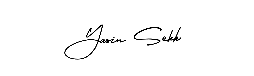 You can use this online signature creator to create a handwritten signature for the name Yasin Sekh. This is the best online autograph maker. Yasin Sekh signature style 3 images and pictures png