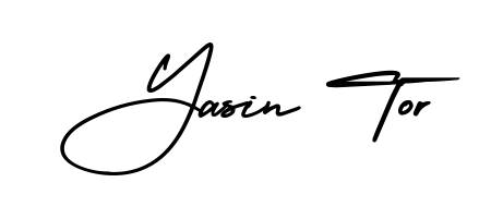 Yasin Tor stylish signature style. Best Handwritten Sign (AmerikaSignatureDemo-Regular) for my name. Handwritten Signature Collection Ideas for my name Yasin Tor. Yasin Tor signature style 3 images and pictures png