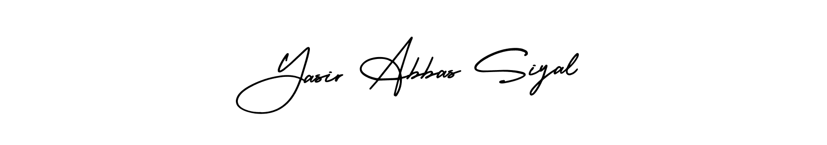 Check out images of Autograph of Yasir Abbas Siyal name. Actor Yasir Abbas Siyal Signature Style. AmerikaSignatureDemo-Regular is a professional sign style online. Yasir Abbas Siyal signature style 3 images and pictures png