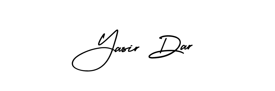 It looks lik you need a new signature style for name Yasir Dar. Design unique handwritten (AmerikaSignatureDemo-Regular) signature with our free signature maker in just a few clicks. Yasir Dar signature style 3 images and pictures png