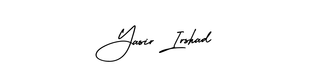 Design your own signature with our free online signature maker. With this signature software, you can create a handwritten (AmerikaSignatureDemo-Regular) signature for name Yasir Irshad. Yasir Irshad signature style 3 images and pictures png