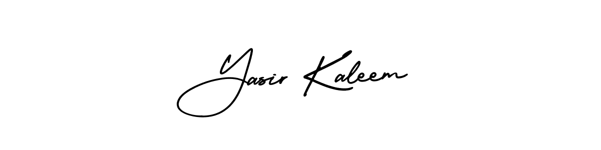 How to Draw Yasir Kaleem signature style? AmerikaSignatureDemo-Regular is a latest design signature styles for name Yasir Kaleem. Yasir Kaleem signature style 3 images and pictures png