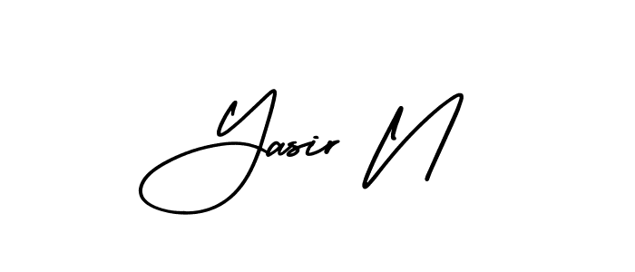 Once you've used our free online signature maker to create your best signature AmerikaSignatureDemo-Regular style, it's time to enjoy all of the benefits that Yasir N name signing documents. Yasir N signature style 3 images and pictures png