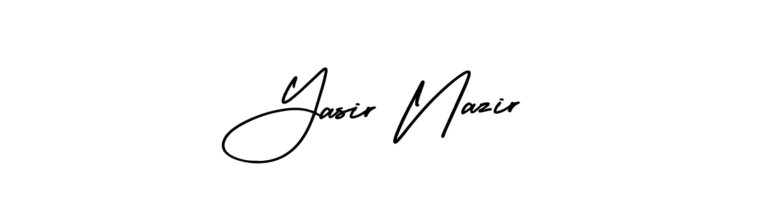 How to Draw Yasir Nazir signature style? AmerikaSignatureDemo-Regular is a latest design signature styles for name Yasir Nazir. Yasir Nazir signature style 3 images and pictures png