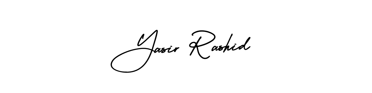 Also You can easily find your signature by using the search form. We will create Yasir Rashid name handwritten signature images for you free of cost using AmerikaSignatureDemo-Regular sign style. Yasir Rashid signature style 3 images and pictures png